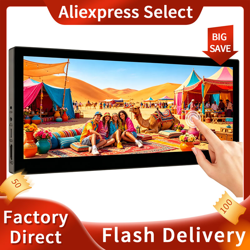 Pc Gaming On Mobile - 10.3inch Small Touchscreen Monitor 60hz with