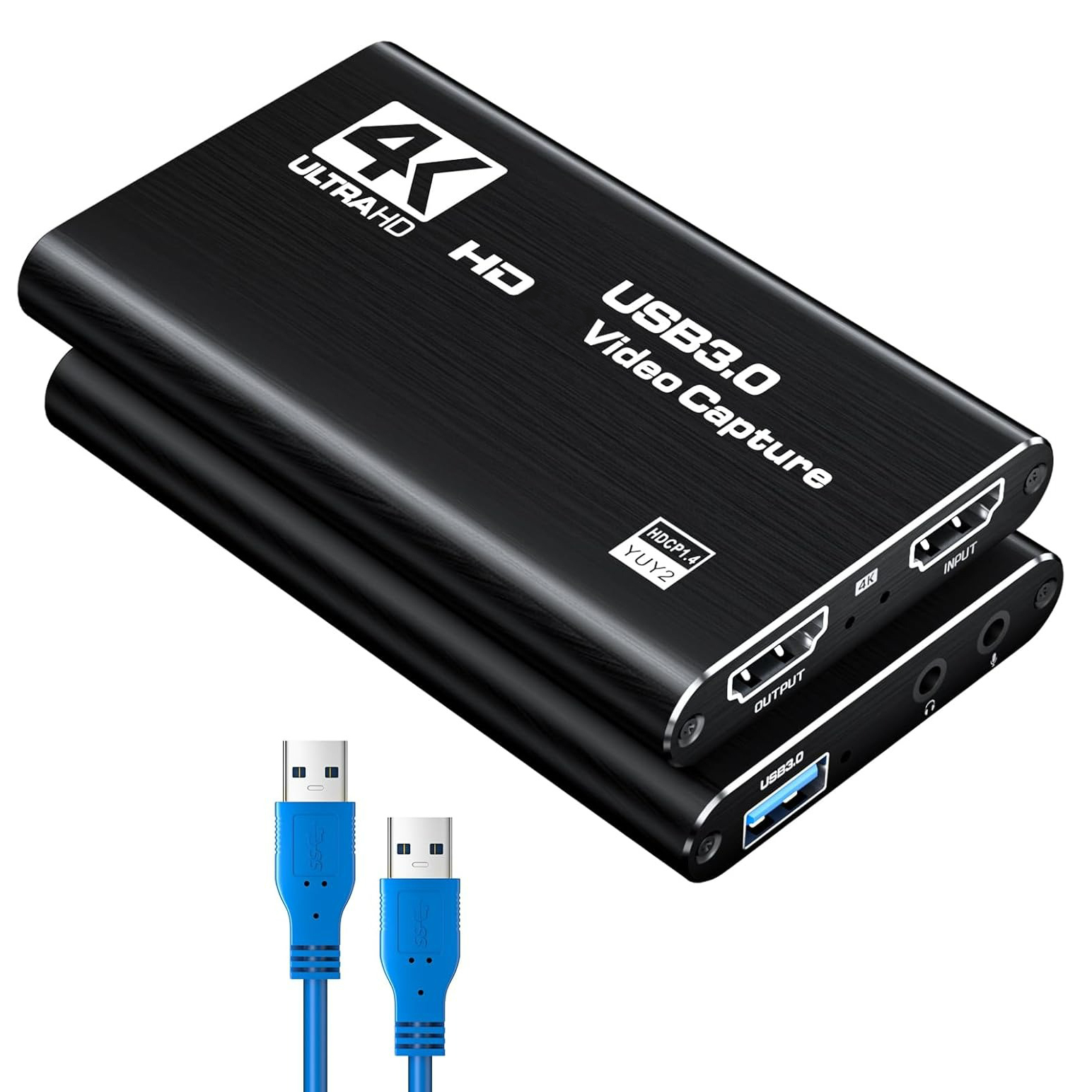 Capture Card Hdmi - 4K HDMI-Compatible to USB 3.0 1080P@60Hz