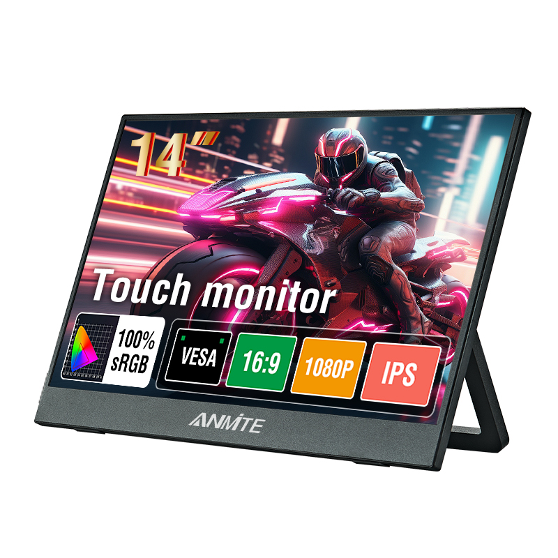 Pc Gaming Y Monitor - 14 Inch Touch Screen Portable Touch