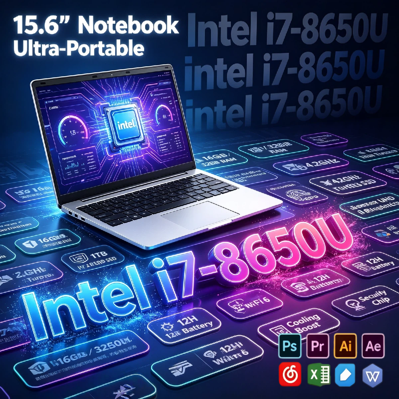 Pc Unit For Gaming - Intel i7 8650U 15.6 Inch Ultra