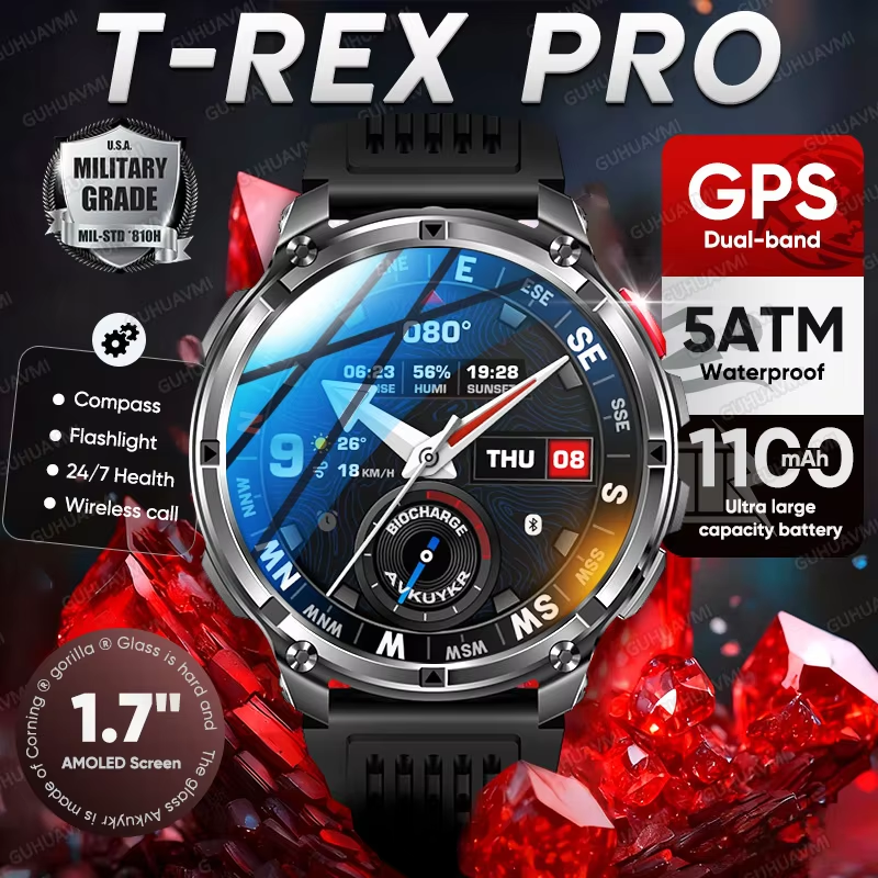 High Refresh Monitor - 2026 New T-Rex3 Pro 1100mAh Battery