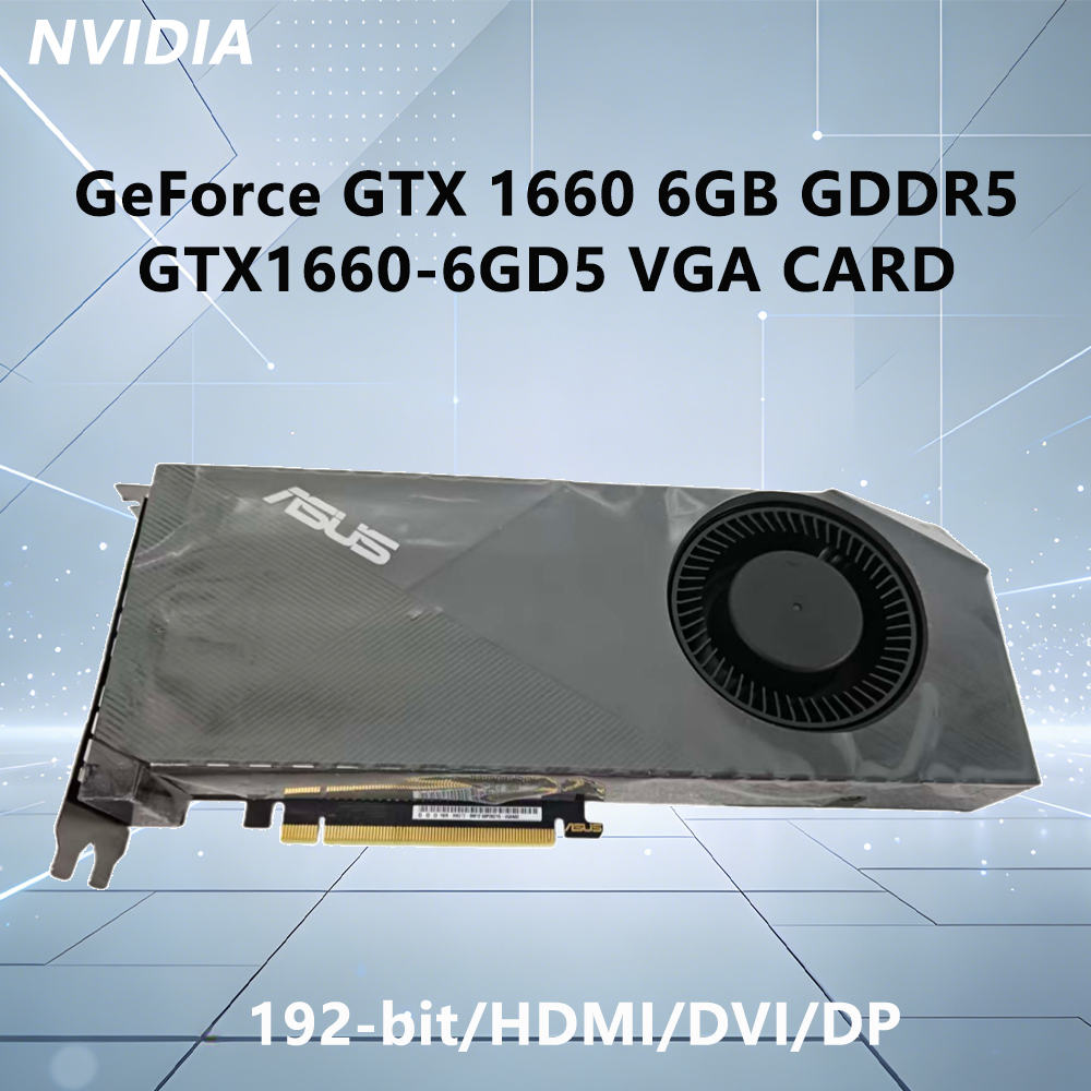 Pc Gaming Gtx 1660 - ASUS NVIDIA GTX 1660 6GB GDDR5