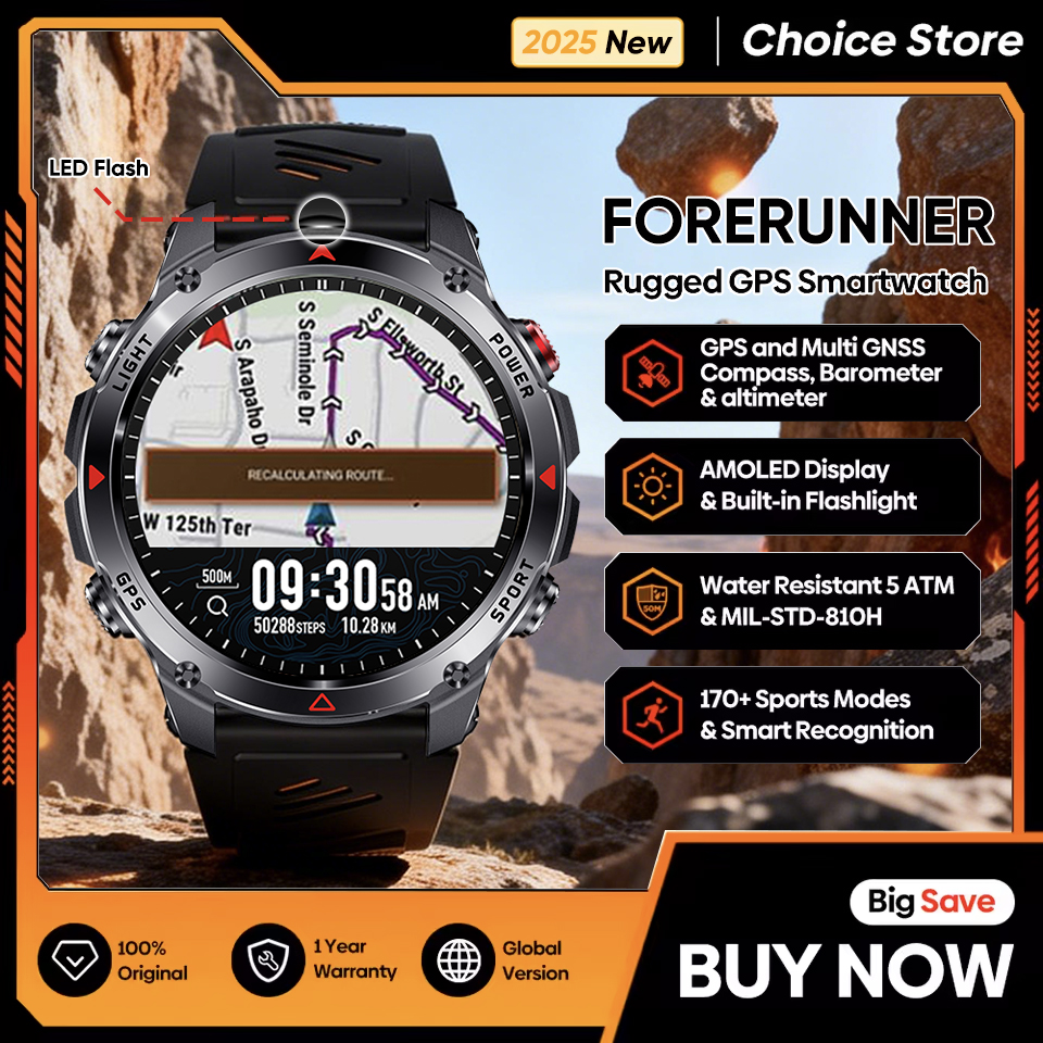 High Refresh Monitor - 2026 New Forerunner 570 GPS Smart