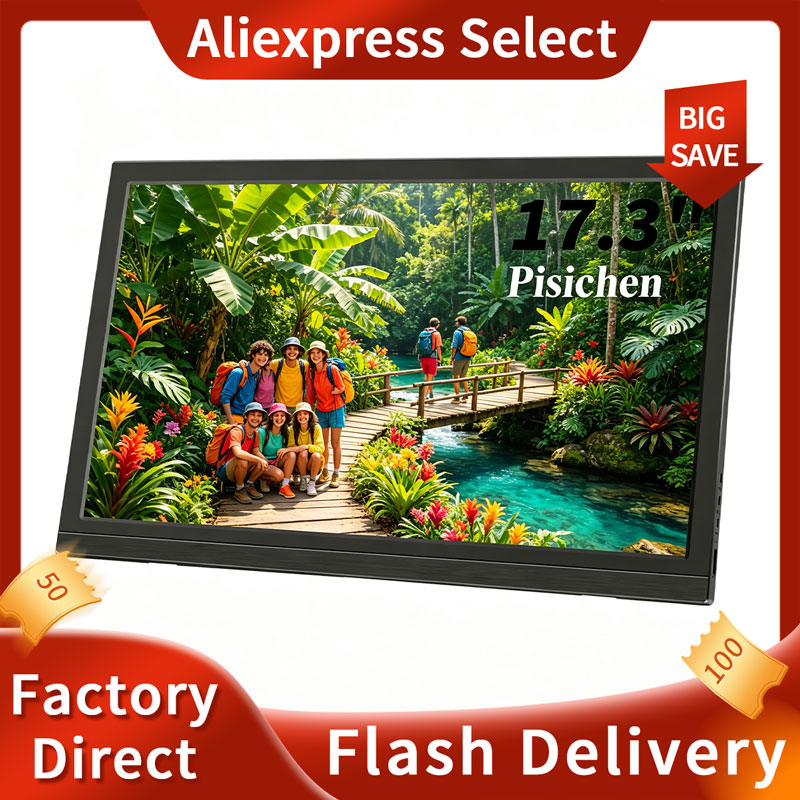 Pc Gaming On Mobile - 1600*900 13.3in Non-touch Portable Monitor Laptop