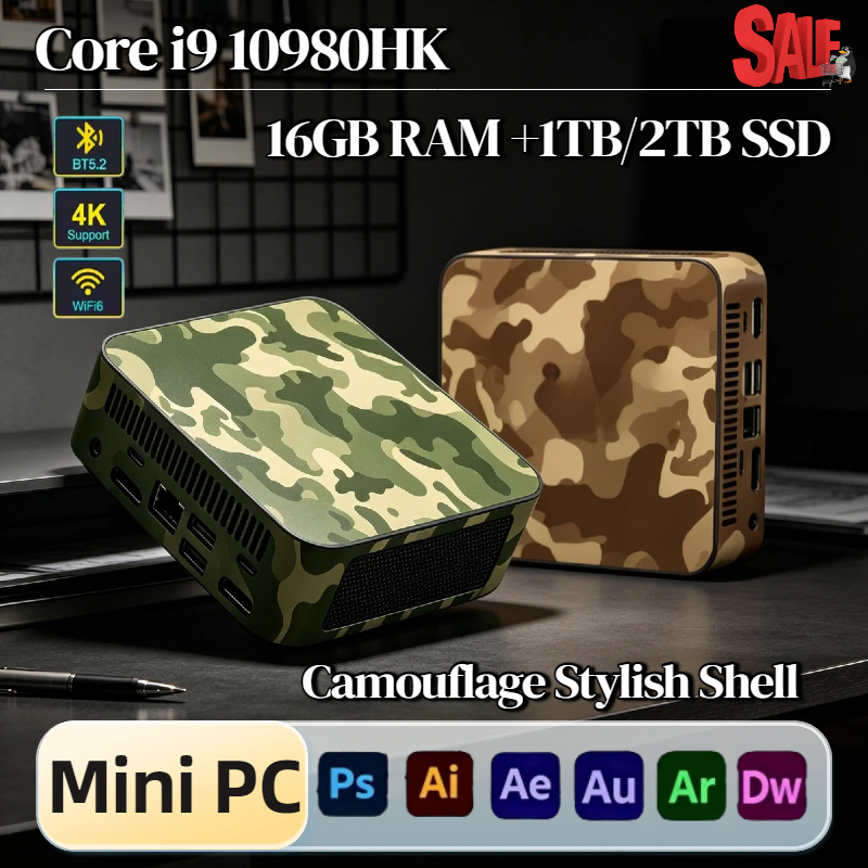 Pc Unit For Gaming - Intel Core i9 10980HK Mini PC