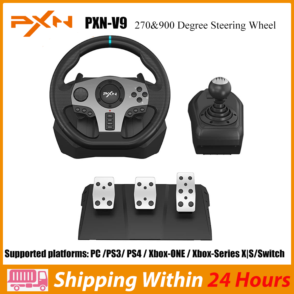 Pc Gaming Xgear - PXN V9 Volante PC Steering Wheel