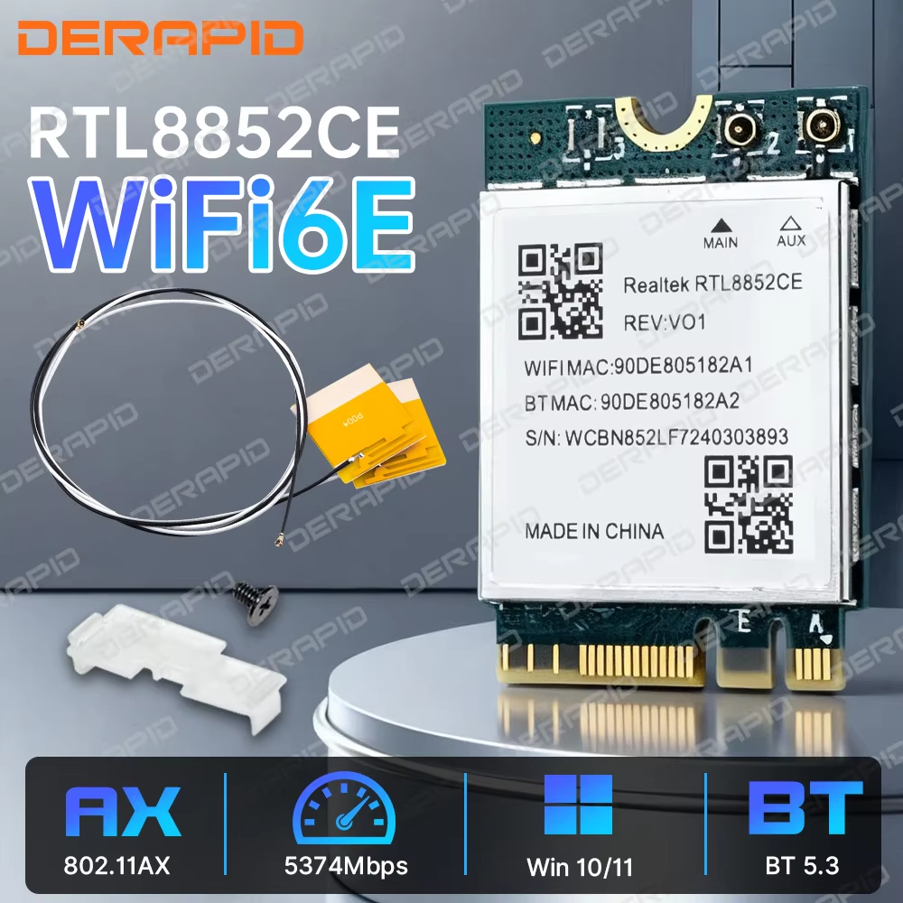 Pc Gaming On Sale - WiFi 6E Adapter RTL8852CE 5374Mbps Bluetooth