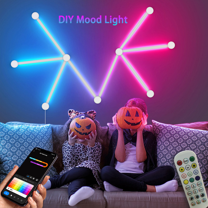 Rgb Light Strip - Smart RGB Wall Lamp, Bluetooth APP