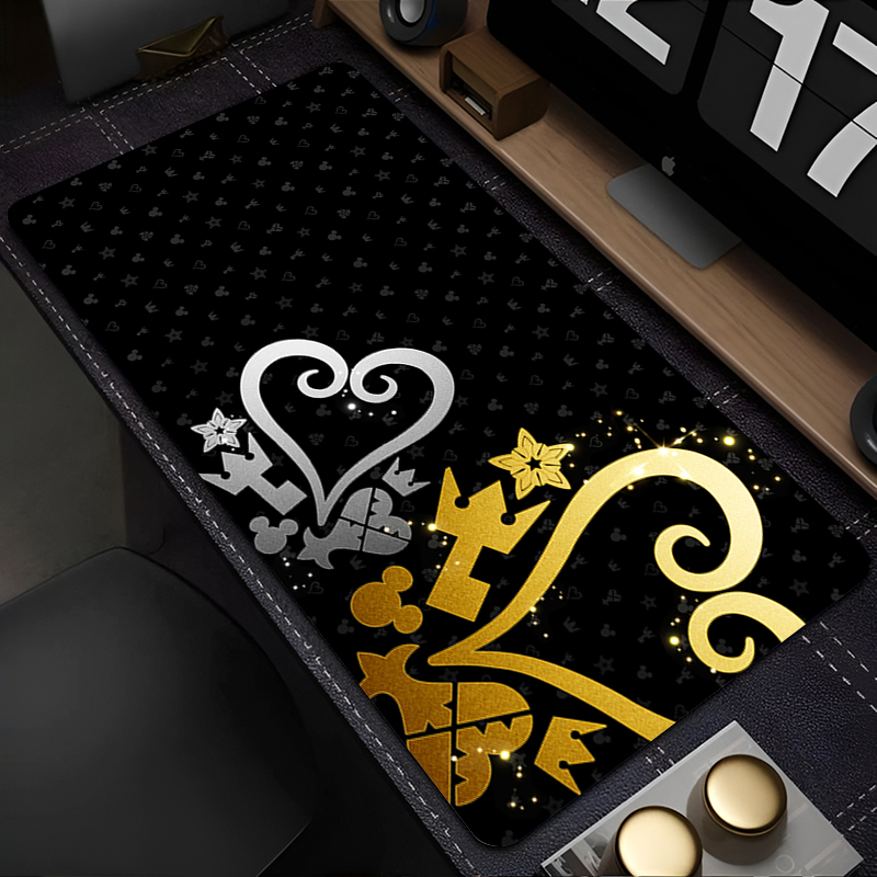 Pc Gaming White - Black And White Anime Desktop Mat