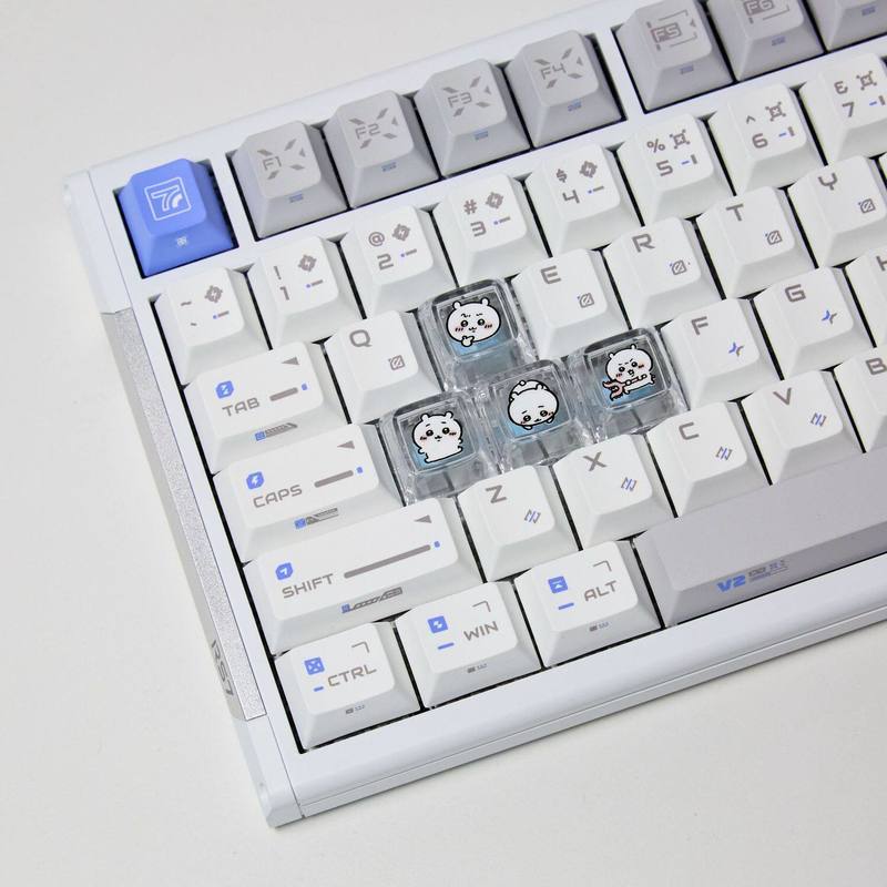 Pc Gaming Custom - Chiikawa 4 Pcs Handmade Transparent Pc