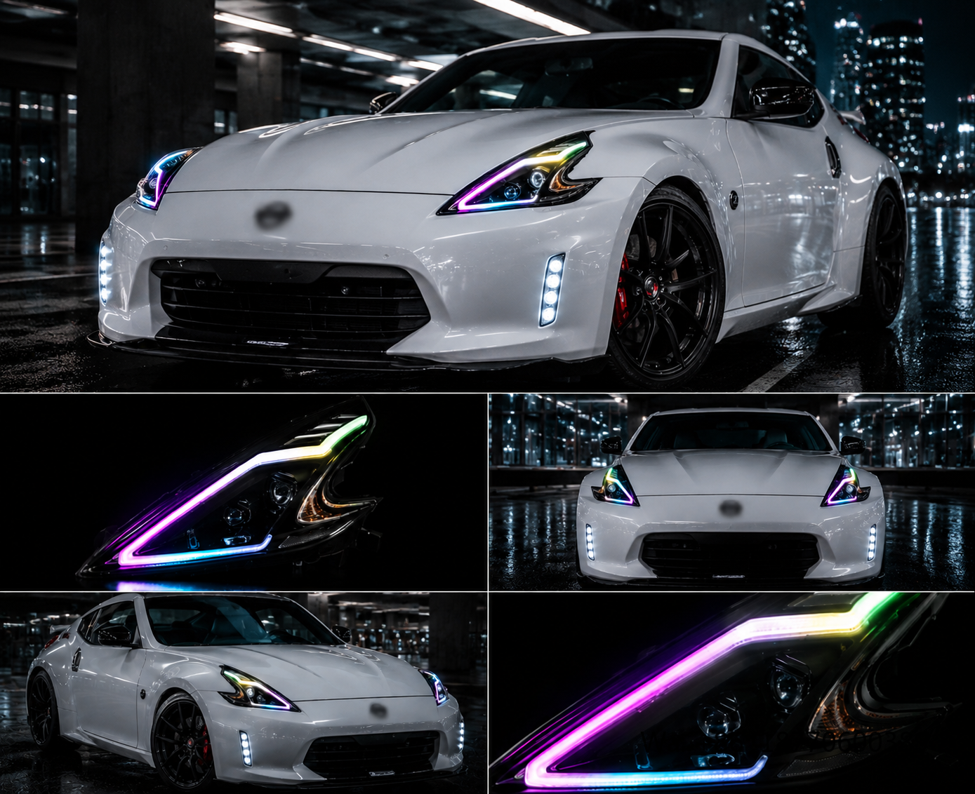Rgb Light Strip - New 12V LED Headlights for 370Z