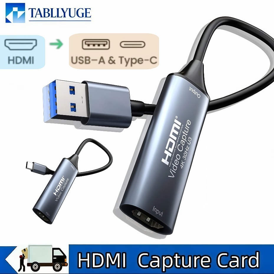 Capture Card Hdmi - USB-C 2.0/3.0 HDMI Video Capture Card