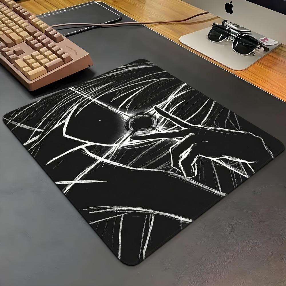Pc Gaming White - Black White Lines Gothic Girl Cute