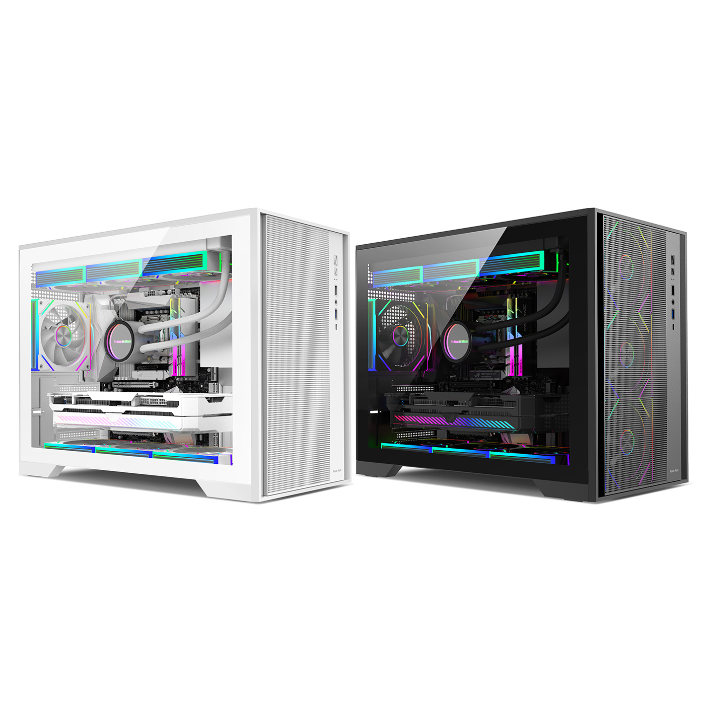Pc Gaming Liquid - Power Train FengYing Glass Side Panel