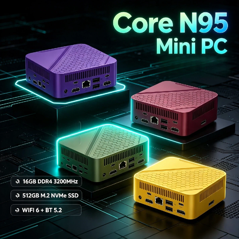 Pc Unit For Gaming - Intel Core N95 Mini PC 16GB