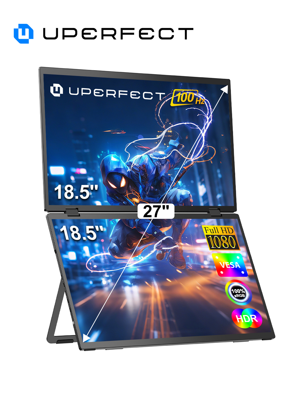 Pc Gaming Y Monitor - UPERFECT 18.5