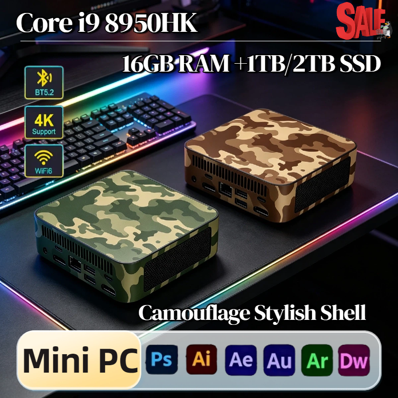 Pc Unit For Gaming - Intel Core i9 8950HK Mini PC