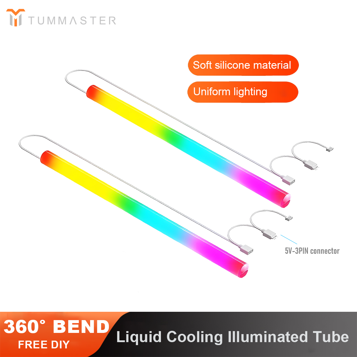 Pc Gaming Liquid - TUMMASTER ARGB Water Cooling Sleeve 5V3