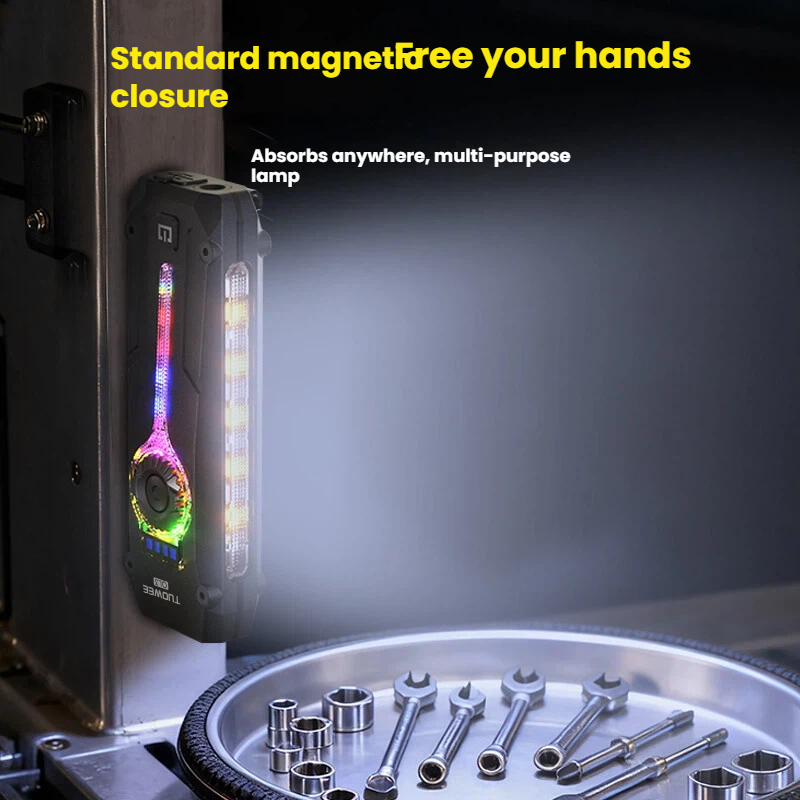 Rechargeable EDC Flat Pro Flas - Rgb Light Strip ulasan dan harga