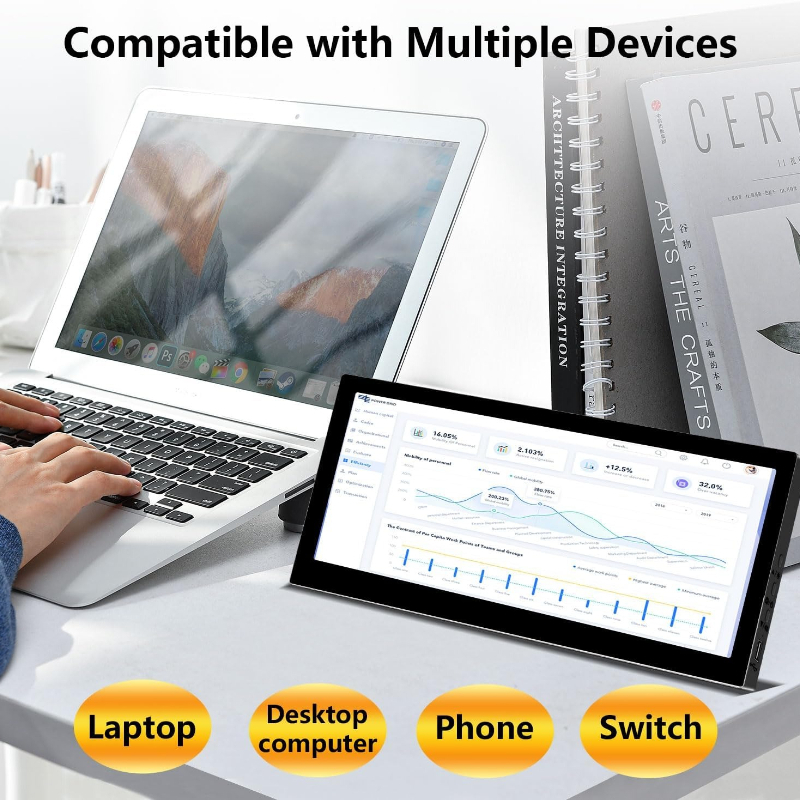10.3inch Small Touchscreen Mon - Pc Gaming On Mobile ulasan dan harga