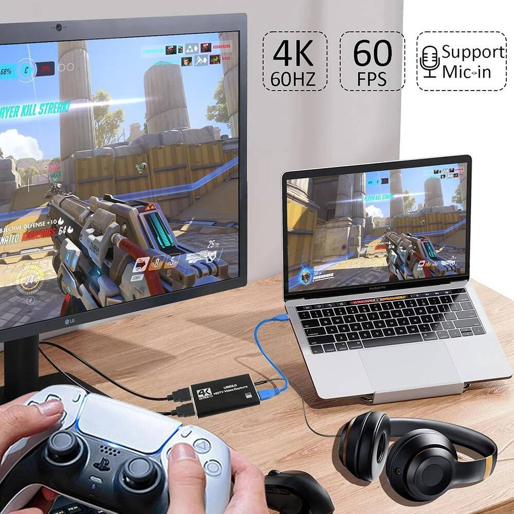 4K HDMI-Compatible to USB 3.0  - Capture Card Hdmi ulasan dan harga