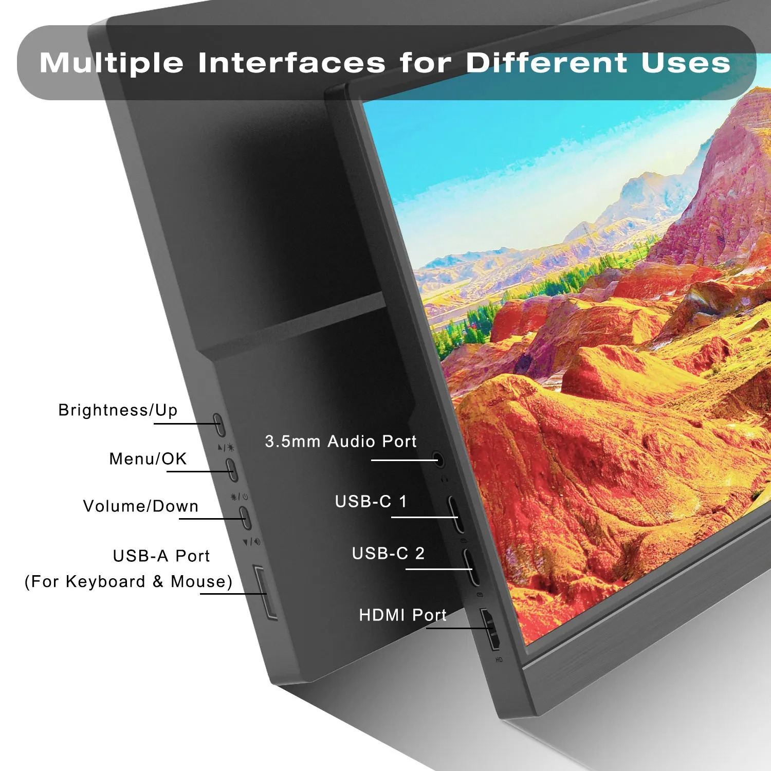 1920*1200 14-inch Portable Mon - Pc Gaming On Mobile ulasan dan harga