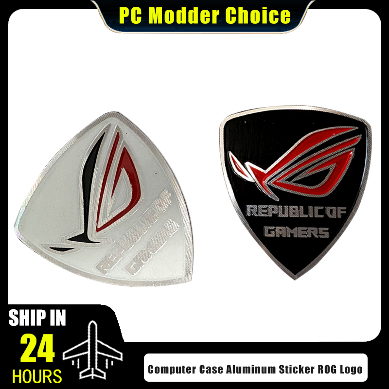 Computer Case Aluminum Sticker - Pc Gaming White ulasan dan harga