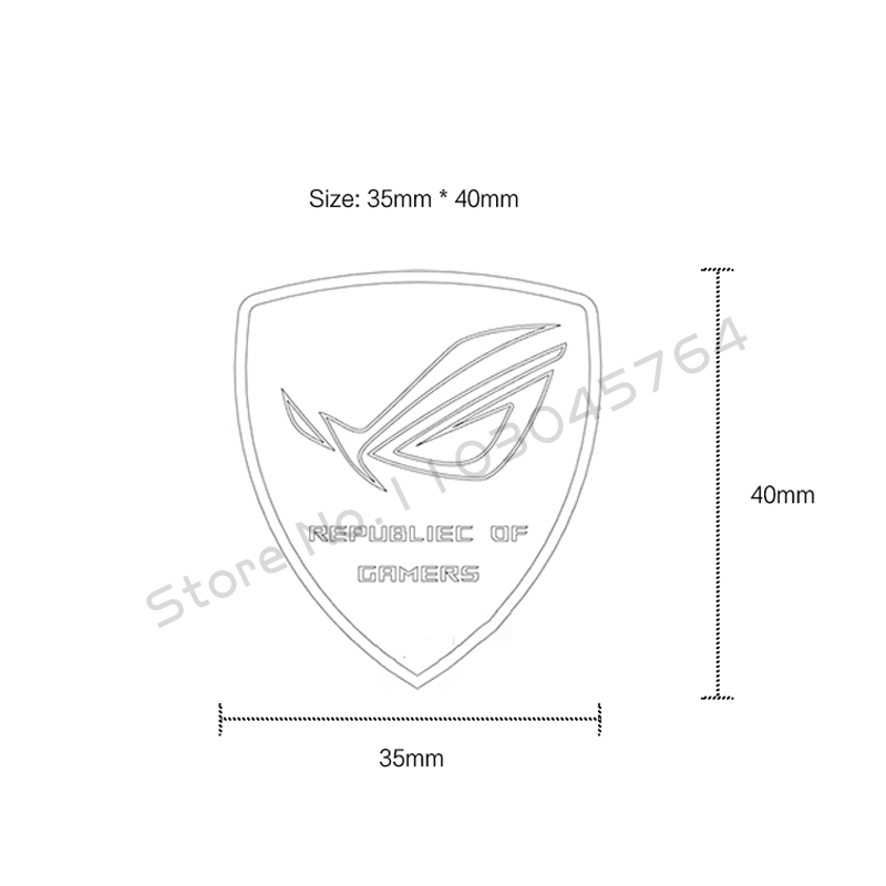 Computer Case Aluminum Sticker - Pc Gaming White ulasan dan harga