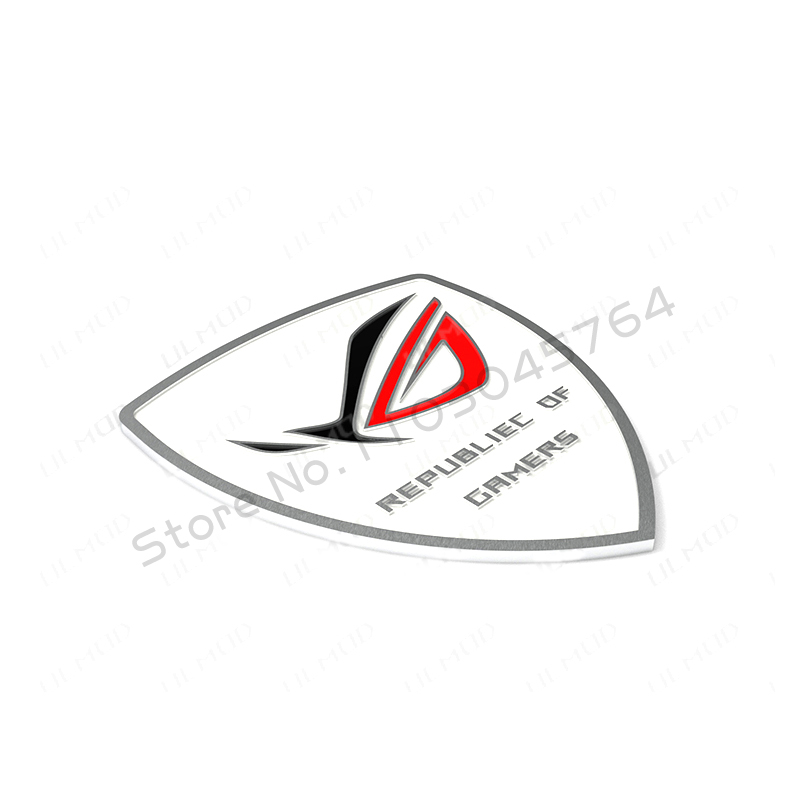 Computer Case Aluminum Sticker - Pc Gaming White ulasan dan harga