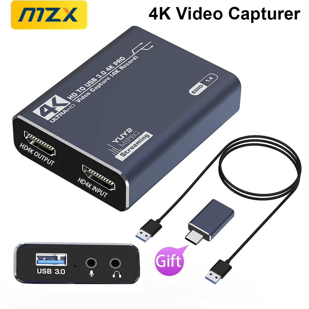 MZX 4K Video Capture Card Boar - Capture Card Hdmi ulasan dan harga