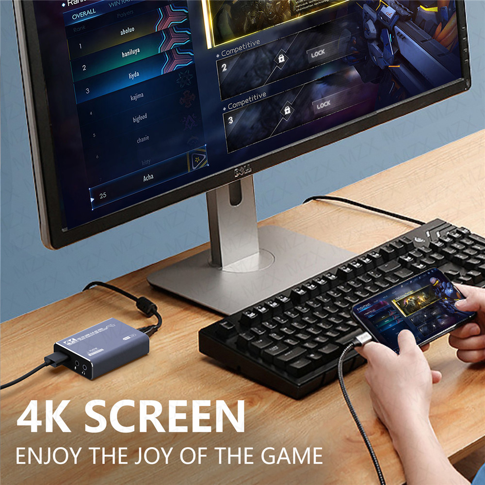MZX 4K Video Capture Card Boar - Capture Card Hdmi ulasan dan harga