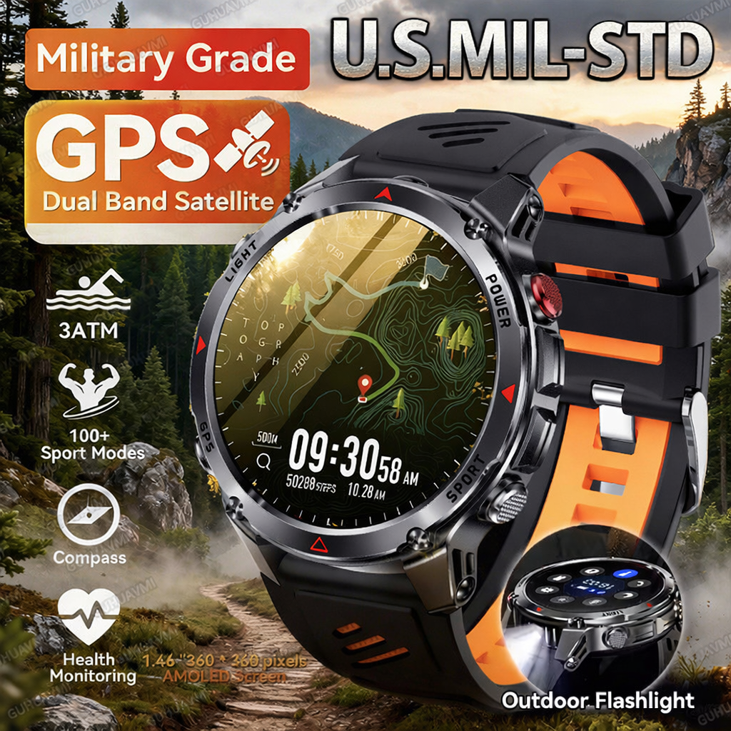 2026 New Outdoor Military GPS  - High Refresh Monitor ulasan dan harga