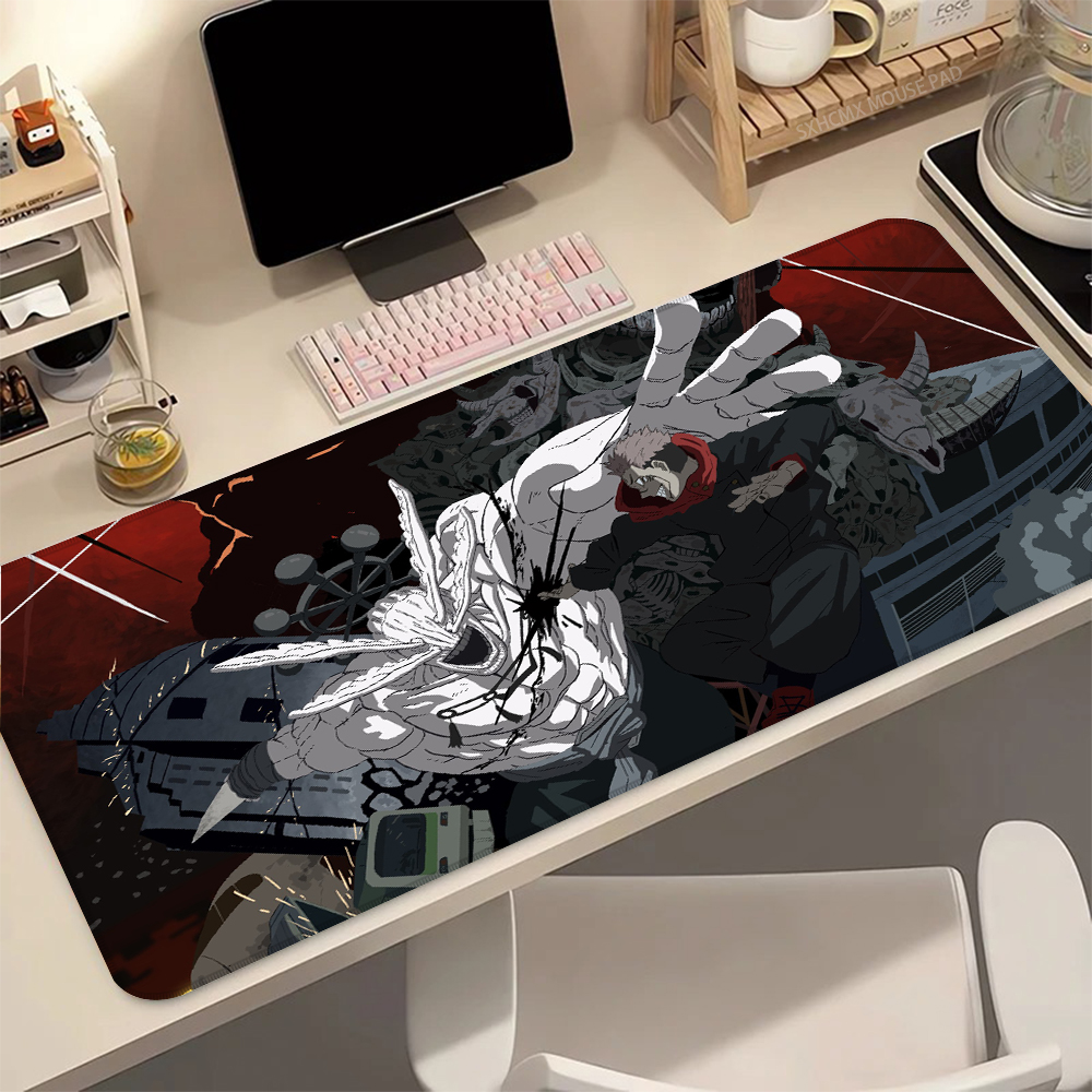MahoRaga Mouse Pad Cartoon Ani - Pc Gaming Custom ulasan dan harga
