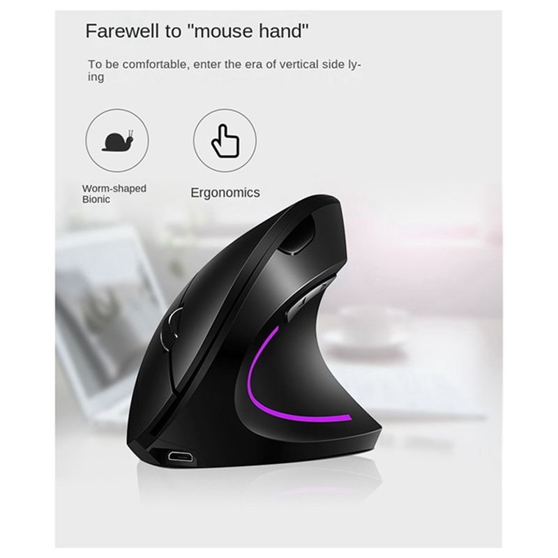 doyou Wireless 2.4G Vertical V - Pc Gaming White ulasan dan harga