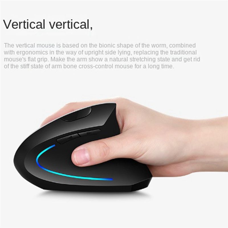 doyou Wireless 2.4G Vertical V - Pc Gaming White ulasan dan harga