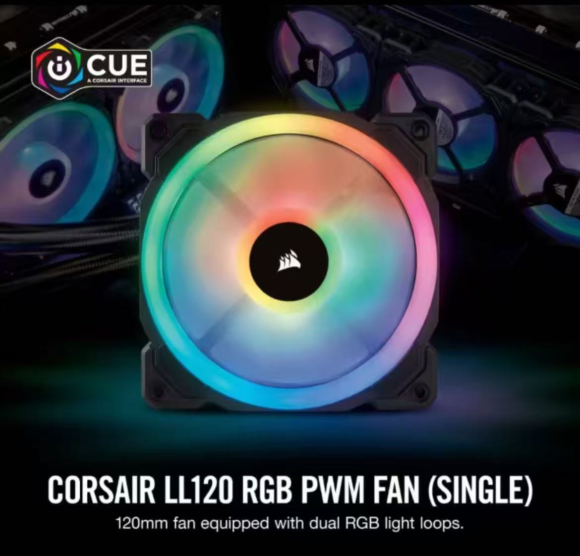 CORSAIR LL120 RGB 120mm Dual L - Rgb Light Strip ulasan dan harga