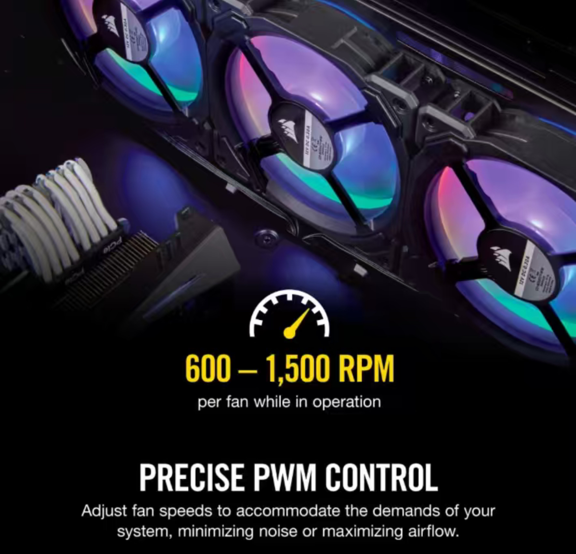 CORSAIR LL120 RGB 120mm Dual L - Rgb Light Strip ulasan dan harga