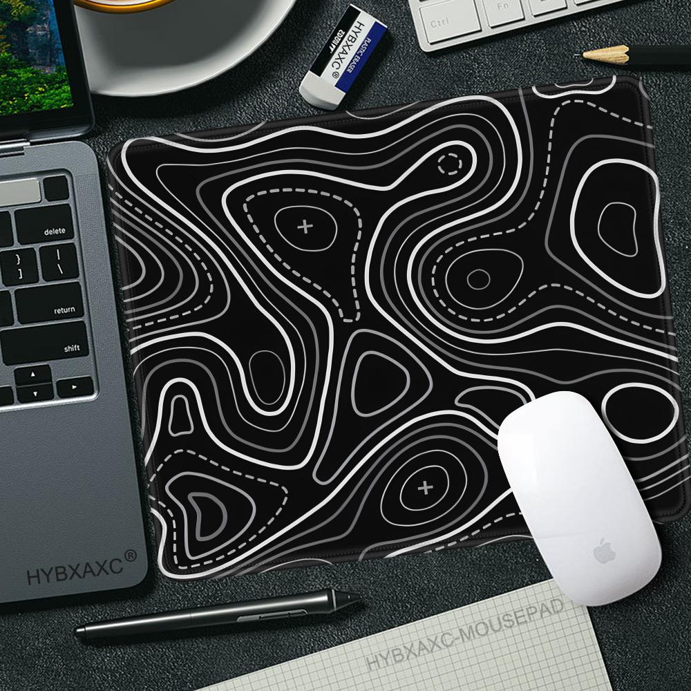 45x40CM Black White Texture Ke - Pc Gaming White ulasan dan harga