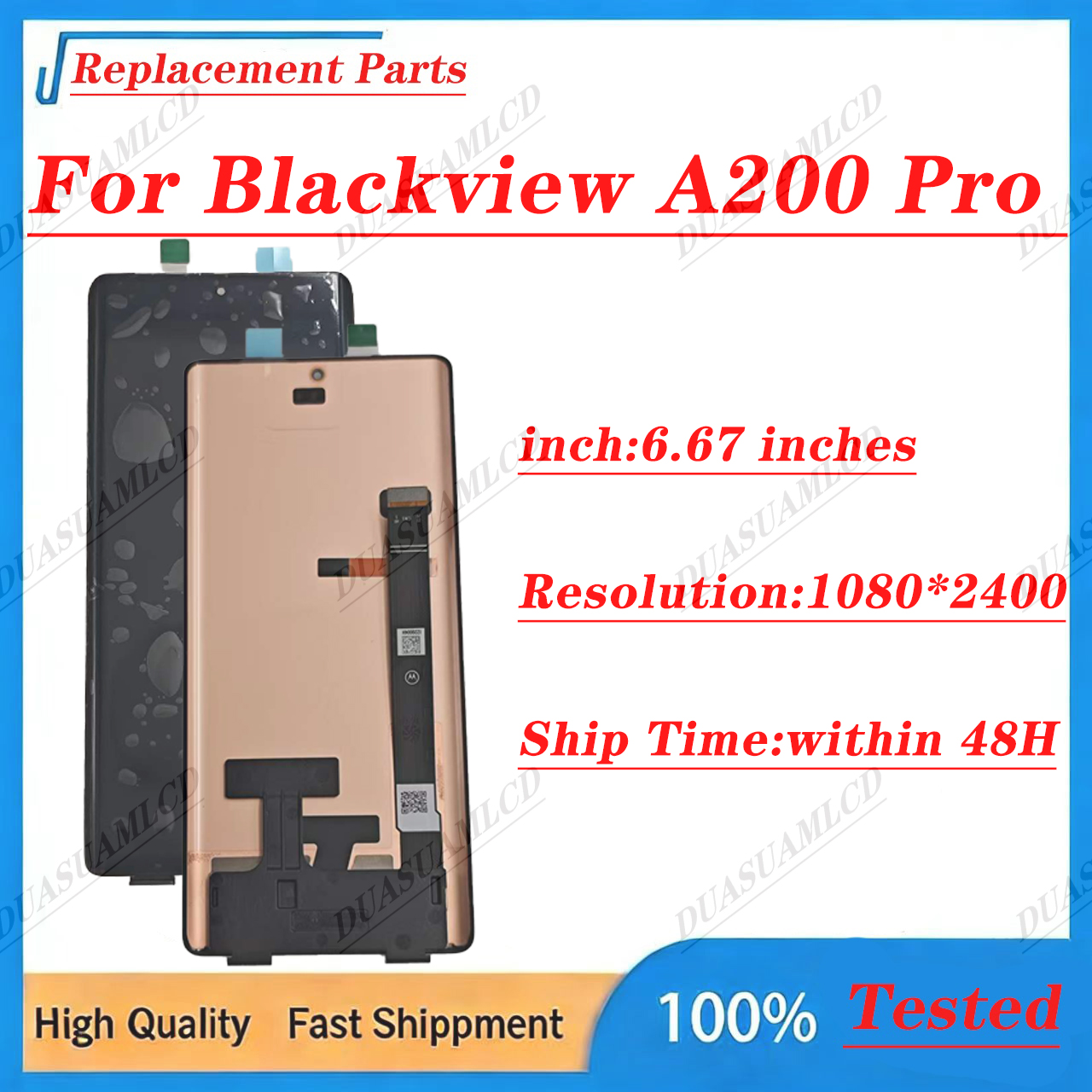 For Blackview A200 Pro Screen  - High Refresh Monitor ulasan dan harga