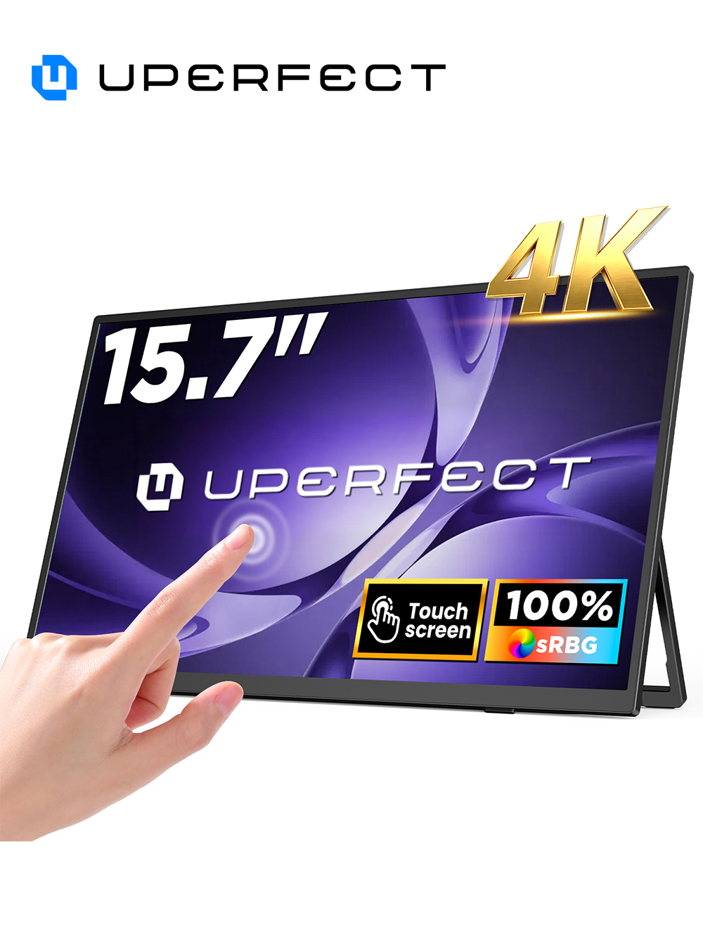 UPERFECT 4K UHD Portable Monit - Pc Gaming Y Monitor ulasan dan harga