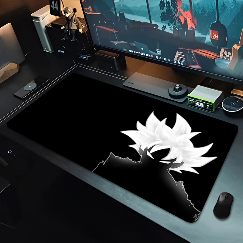 DBZ Black Anime Mouse Pad Drag - Pc Gaming Setup ulasan dan harga