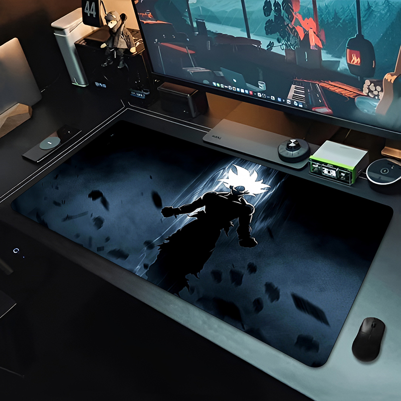 DBZ Black Anime Mouse Pad Drag - Pc Gaming Setup ulasan dan harga