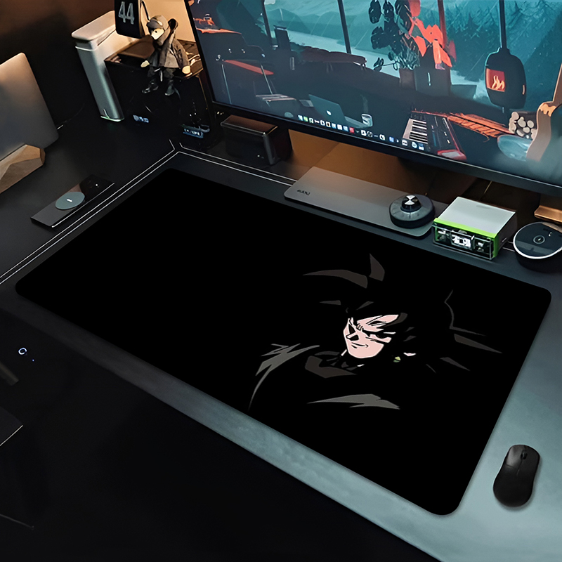 DBZ Black Anime Mouse Pad Drag - Pc Gaming Setup ulasan dan harga