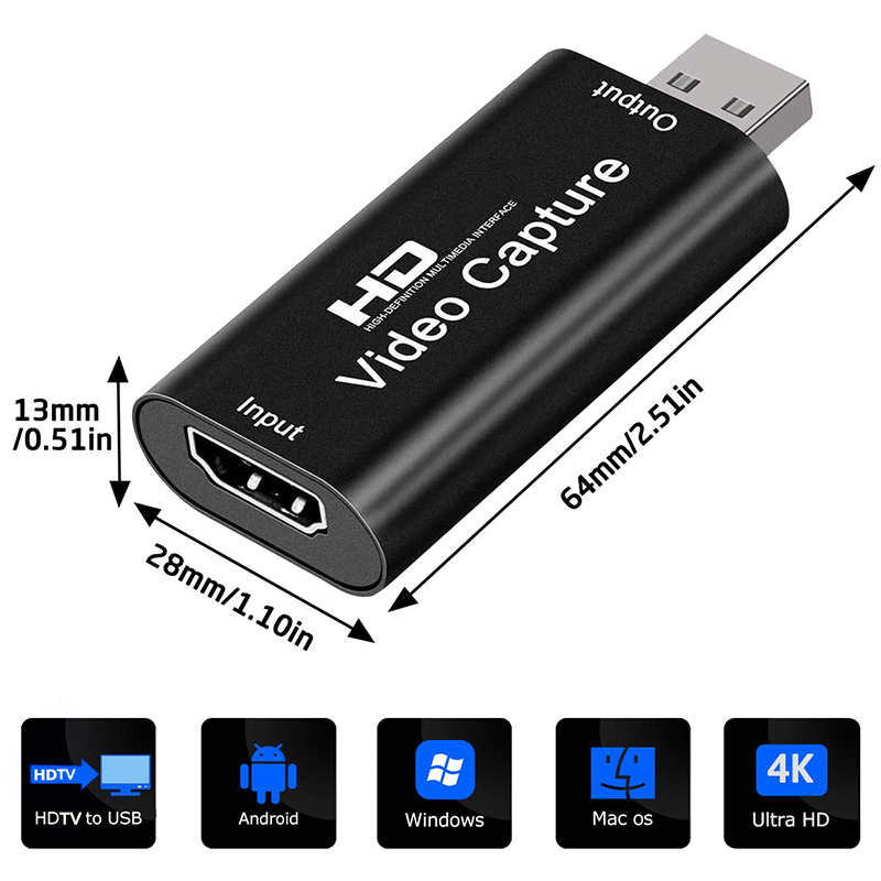 USB 2.0 Video Capture Card HD  - Capture Card Hdmi ulasan dan harga