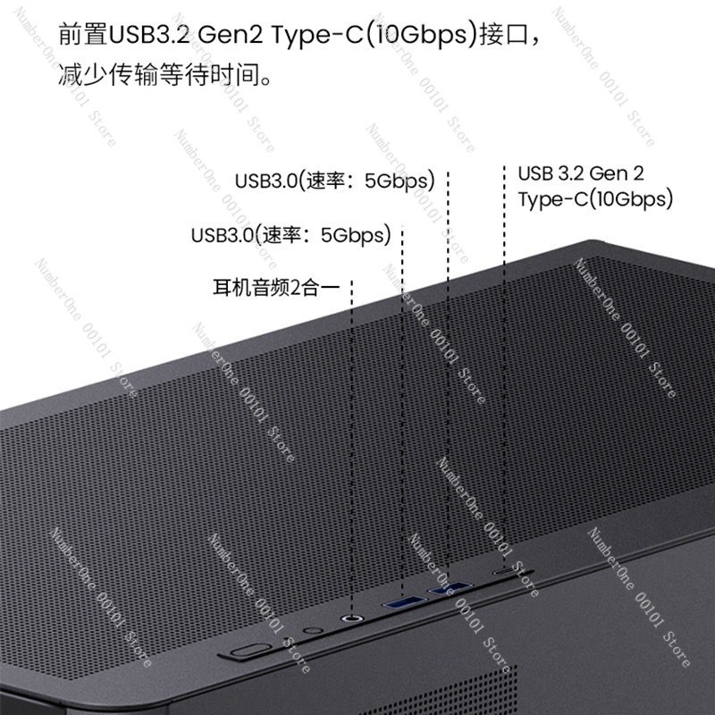 Sea View Panoramic MATX Gaming - Pc Gaming Liquid ulasan dan harga