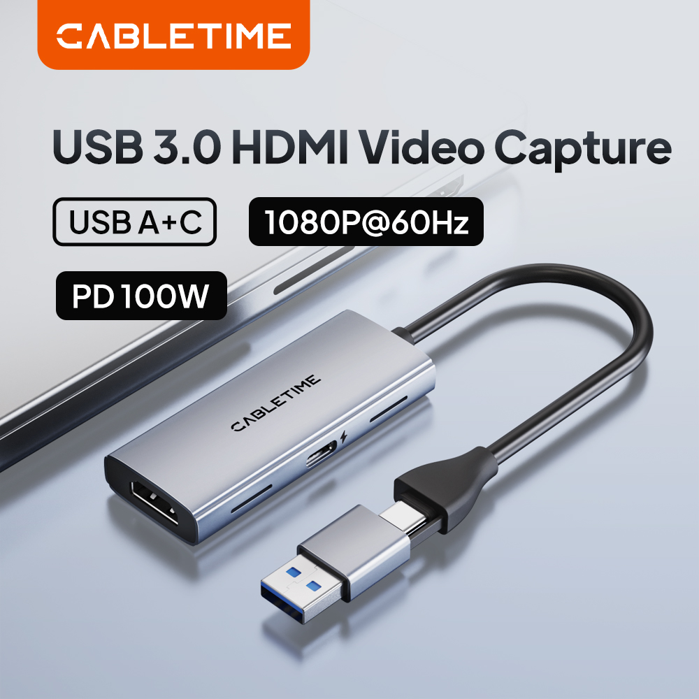 CABLETIME USB 3.0 HDMI Video C - Capture Card Hdmi ulasan dan harga