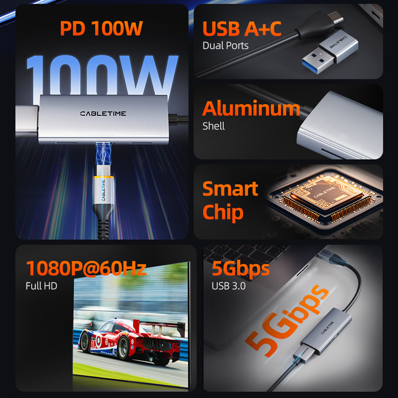 CABLETIME USB 3.0 HDMI Video C - Capture Card Hdmi ulasan dan harga