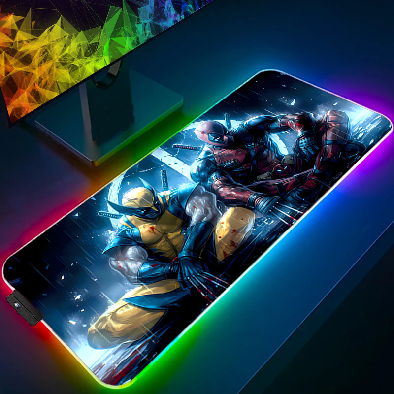 LED Mouse Pad Gaming Backlight - Pc Gaming Setup ulasan dan harga