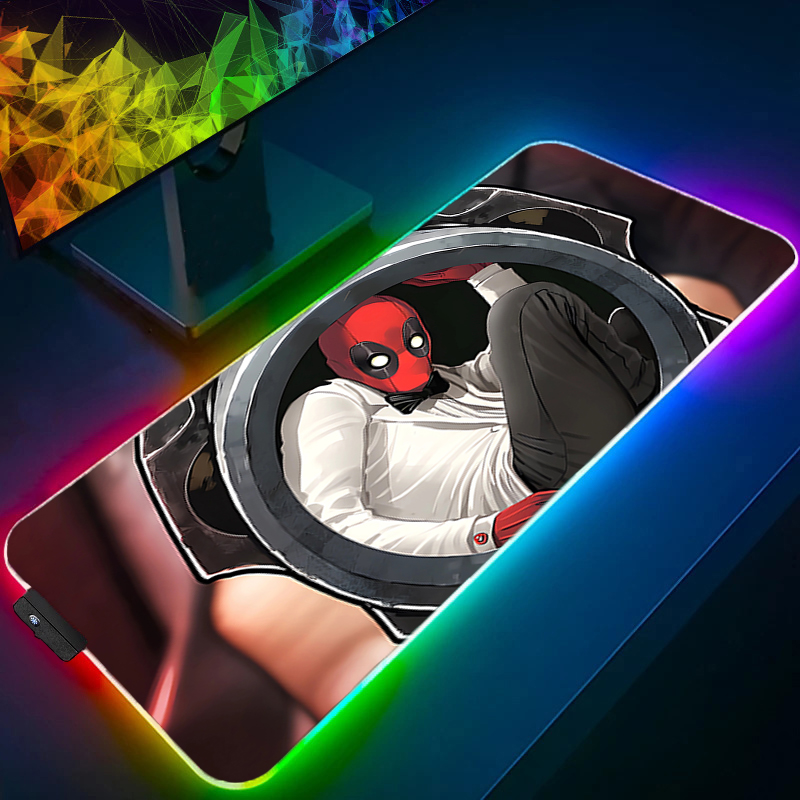 LED Mouse Pad Gaming Backlight - Pc Gaming Setup ulasan dan harga
