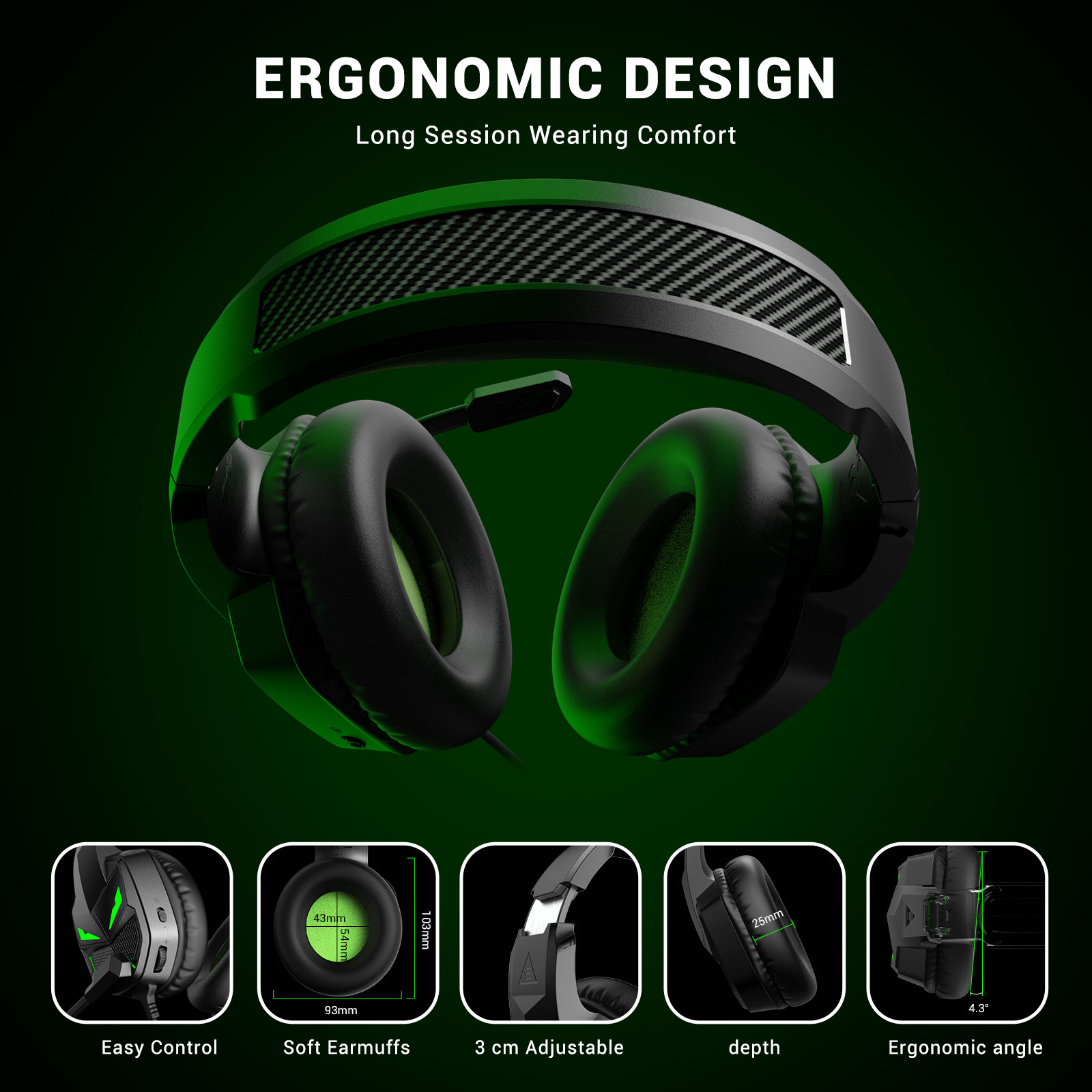 EKSA Fenrir PC Gaming Headphon - Pc Gaming Y Monitor ulasan dan harga